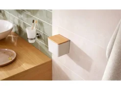 Tesa Baboo Aufbewahrungsbox Small Weiß mit Deckel