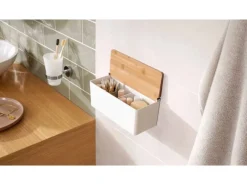 Tesa Baboo Aufbewahrungsbox Medium Weiß mit Deckel