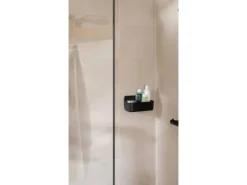 Tesa Lavaa Duschkorb Medium Schwarz