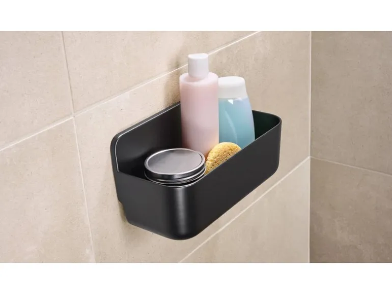 Tesa Lavaa Duschkorb Small Schwarz