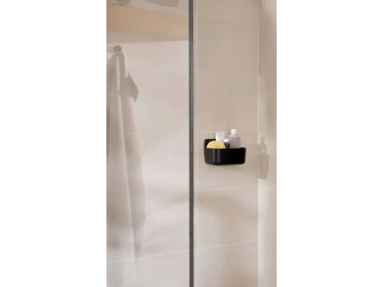 Tesa Lavaa Duschkorb Small Schwarz