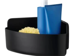 Tesa Lavaa Eckduschkorb Medium Schwarz