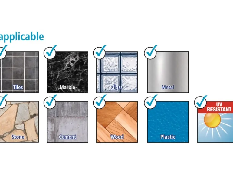 tesa® LOXX Handtuchhalter zum Kleben, zweiarmig, verchromt, inkl. Klebelösung