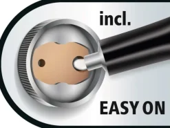 tesa® LOXX Toilettenbürstengarnitur, verchromt, inkl. Klebelösung