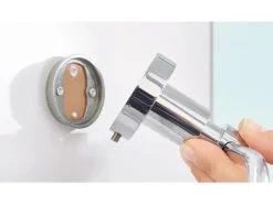 tesa® LOXX Toilettenbürstengarnitur, verchromt, inkl. Klebelösung