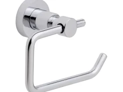 tesa® LOXX Toilettenrollenhalter ohne Deckel, hochglanzverchromt, inkl. Kleber