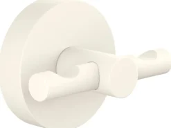 Tesa Moon White Bademantelhaken Weiß Matt inkl. Klebelösung