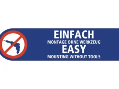 tesa® Selbstschließender Magnetvorhang 1,00 m x 2,20 m Anthrazit