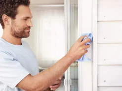 tesa® Selbstschließender Magnetvorhang 0,80 m x 2,00 m Anthrazit