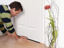 Tesamoll For Textiles Türdichtschiene Weiß