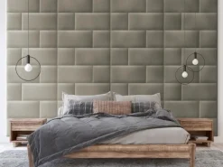 Textil-Paneel Inari 26 Sand Struktur 30 cm x 60 cm