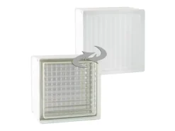 Thermo Block Gekreuzt Ug 0,8 1-seitig satiniert 19 cm x 19 cm x 13,5 cm