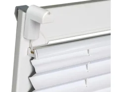 Thermo-Spannplissee Toledo 60 cm x 130 cm Weiß