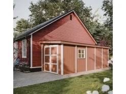 Timbela Premium-Schuppen M941B Beige Braun 14,3 m² FSC®