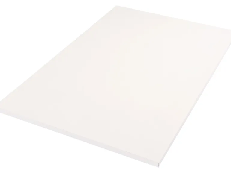 Tischplatte 120 cm x 80 cm x 2,5 cm Weiß