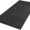 Tischplatte Midnight Stucco Betonoptik Dunkel 200 cm x 90 cm x 2,5 cm
