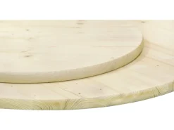 Tischplatte rund Fichte Ø 100 cm x 2,8 cm