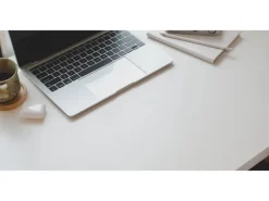 Tischplatte Weiß 180 cm x 80 cm x 2,5 cm