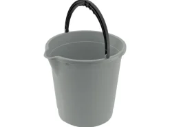 Tontarelli Eimer Classic mit Ausguss 10 l Nordic Grey