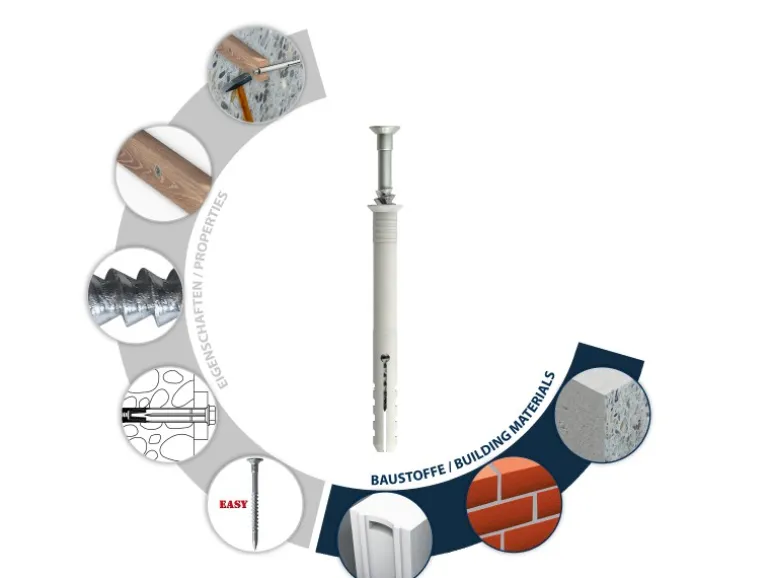 Tox Nageldübel Attack 6/60 50 Stück