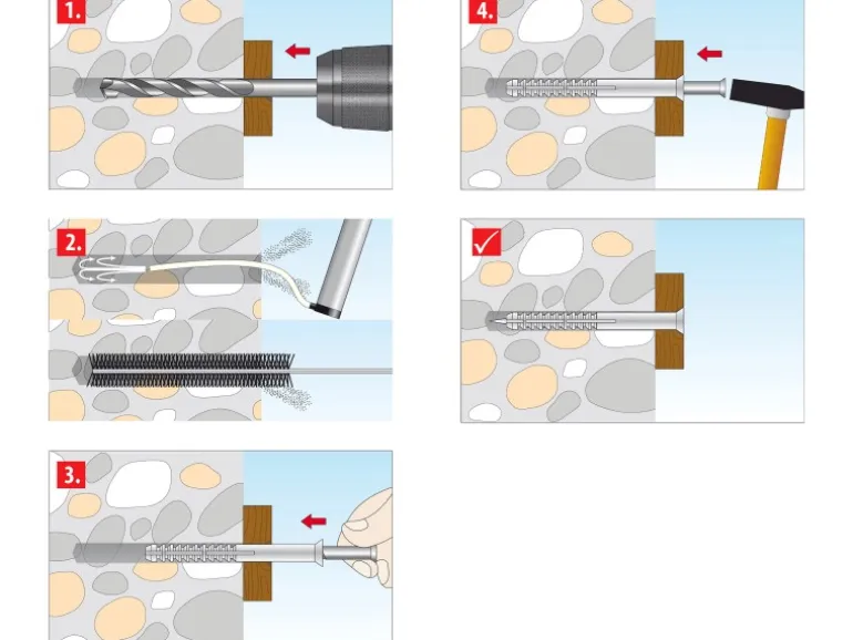 Tox Nageldübel Attack 6/60 50 Stück