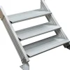 Treba Außentreppe Alaska 3 mit 3 Profilstufen 100 cm x 28 cm Aluminium