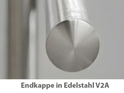 Treba Eingangsgeländer GE6 Bodenmontage 1.150 mm Edelstahl