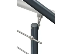 Treba Geländer-Set AB10 Bodenmontage 150 cm Aluminium Anthrazit