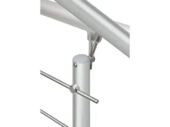 Treba Geländer-Set AB5 Seitliche Montage 150 cm Aluminium Eloxiert