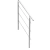 Treba Geländer-Set AluTop für Außenwangentreppe Alaska 150 cm Aluminium