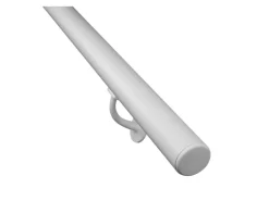 Treba Handlauf-Set H27 Aluminium Ø 4,2 cm x 150 cm Weiß