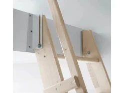 Treppen Intercon Raumspartreppe Easy Step Massivholz Buche Einseitiges Geländer