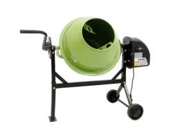 TRUTZHOLM Betonmischer 70L Fassungsvermögen 230V 275W 27,5 U min Zahnräder aus Guss