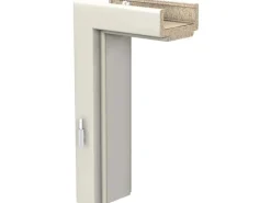 Türzarge CPL Weiß ähnl. RAL 9010 (GL223) 73,5 cm x 198,5 cm x 10 cm Anschlag L