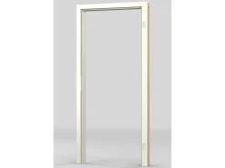 Türzarge CPL Weiß ähnl. RAL 9010 (GL223) 73,5 cm x 198,5 cm x 10 cm Anschlag L