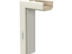 Türzarge CPL Weiß ähnl. RAL 9010 (GL223) 86,0 cm x 211,0 cm x 27 cm Anschlag L