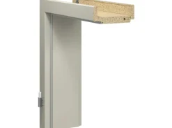 Türzarge CPL-Folie Seidengrau GLN440 198,5x86x14,5 cm Anschlag L