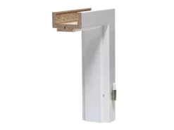 Türzarge Dekor Weiß ähnl. RAL 9010 (GA24) 86,0 cm x 198,5 cm x 14,5 cm Li und Re