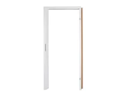 Türzarge Dekor Weiß ähnl. RAL 9010 (GA24) 86,0 cm x 198,5 cm x 12,5 cm Li und Re