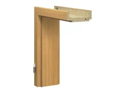 Türzarge GA30 Dekor Holznachbildung Eiche Hell 73,5 x 198,5 x 33 cm Anschlag L/R