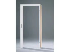 Türzarge Weiß lackiert ähnl. RAL 9010 profiliert 73,5 cm x 198,5 cm x 12,5 cm Li