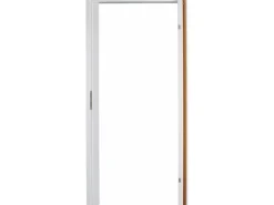 Türzarge Weiß lackiert ähnl. RAL 9010 profiliert 86,0 cm x 198,5 cm x 16,5 cm Li