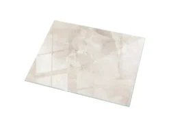 Tulup Tischplatte Marmor-Texturmuster Couchtisch Platte 120x80 cm Cremig Tischplatte Tischplatte Rund Couchtischplatte