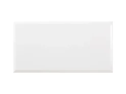 United Tile Wandfliese Facette Metro Weiß Glasiert Rektifiziert 30 cm x 60 cm