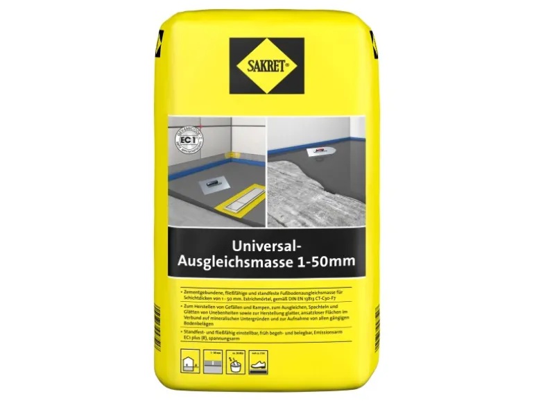 Universal-Ausgleichsmasse 1-50 mm 25 kg