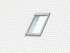 Velux Eindeckrahmen EDB SK08 0000 Biberschwanz Doppeldeckung 114 x 140 cm
