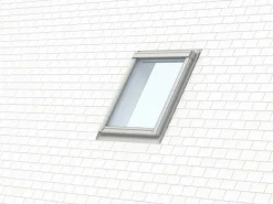 Velux Eindeckrahmen EDS FK06 2000 Schiefer Stehfalz inkl. BDX 66 x 118 cm