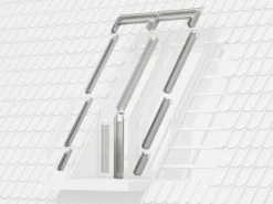 Velux Eindeckrahmen EEW M08 0000 Ziegel Hoch/Welle 78 x 140 cm