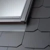 Velux Eindeckrahmen Schiefer Schichtstück 160 cm x 114 cm Anthrazit