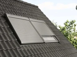 Velux Elektro-Rollladen SML PK06 0000S Alu. Dunkelgrau 94 cm x 118 cm